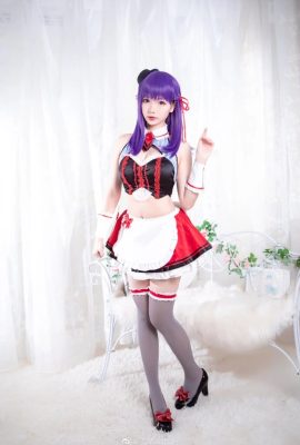 《Fate/EXTRA》間桐櫻性感女僕Cosplay[CN：雪晴Astra] (9P)