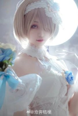 《崩壞3》麗塔洛絲薇瑟花嫁薔薇誓言Cosplay[CN：滄霽桔梗] (11P)