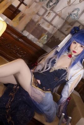 《碧藍航線》伊吹旗袍美腿Cosplay[CN：雪糕有點鹹kkkk] (9P)