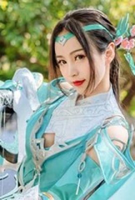 COSPLAY劍網3雪河琴娘古裝攝影