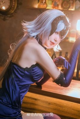 fgo貞德酒吧性感Cosplay美圖[CN：Antique兔] (11P)