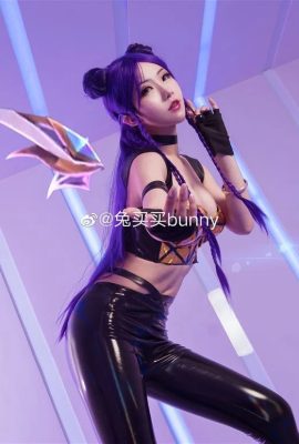 兔買買bunny：英雄聯盟kda女團卡薩Cosplay圖片分享 (9P)