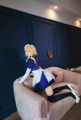 FGO貞德女僕裝Cosplay[CN：維池娘娘] (8P)