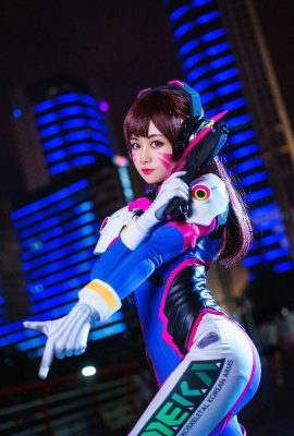 《守望先鋒》D.VA Cosplay[CN：Maki小姬] (10P)