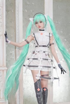 初音未來SEGA音游鳥籠ver.cos 初音ミク MIKU @小柔SeeU (11P)