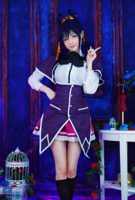 Hidori Rose – 姬島明乃黑魔比基尼制服 cosplay