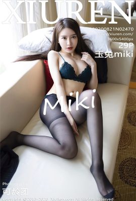 [Xiuren秀人網系列]2020.08.21 Vol.2470 玉兔miki 完整版無水印寫真[31P]