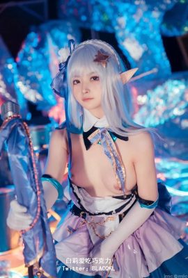 Blacqkl (白莉愛巧克力) cosplay Emilia – ReZero (62P)