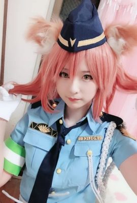 美佐學 FGO 玉藻禦前女警 Cosplay (9P)