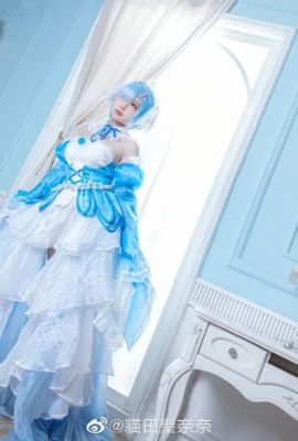 從零開始蕾姆水晶禮服cos cn貓田聖奈奈 (11P)