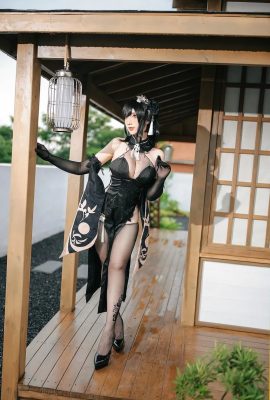 九曲Jean Cosplay 鎮海旗袍 (41P)