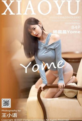 [XIAOYU畫語系列]2021.08.20 VOL.597 楊晨晨Yome 完整版無水印寫真[85P]