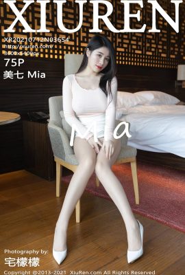 [Xiuren秀人系列]2021.07.12 No.3654 美七Mia完整版無水印寫真[76P]