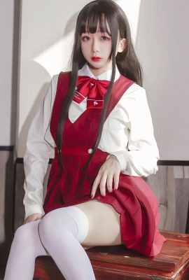 日奈嬌 JK少女紅裙