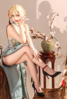 少女前線G36玉甌立旗袍cos細雪吟春 cn-婉Yue- (9P)