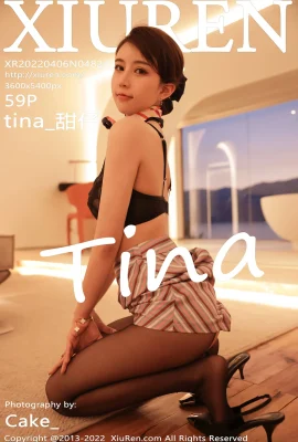 [Xiuren秀人系列]2022.04.06 No.4824 tina_甜仔 完整版無水印寫真[60P]