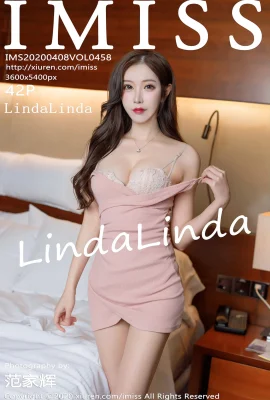 [IMiss愛蜜社系列]2020.04.08 Vol.458 LindaLinda 完整版無水印寫真[43P]