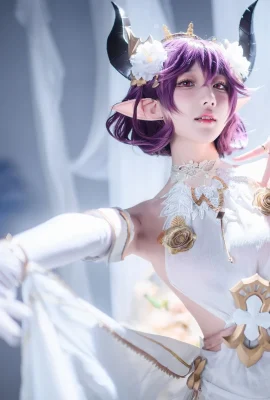 阿包也是兔娘 Cosplay 碧藍幻想古蕾婭 龍娘