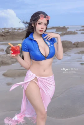 Cosplay 蘿莉Byoru Nico Robin ニコロビン