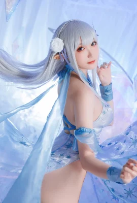 Cosplay 瓜希醬 愛蜜莉雅 水晶禮服