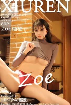 [XiuRen秀人網]2024.11.11 Vol.9424 Zoe柚柚 美乳性感 完整版無水印寫真[80P]